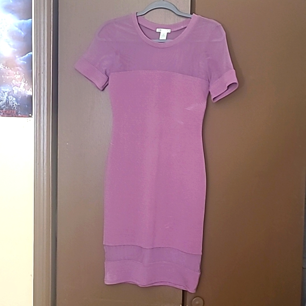 Purple dress
